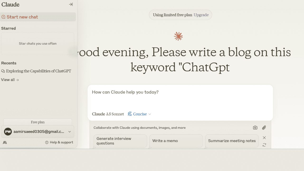 Cloud AI Login