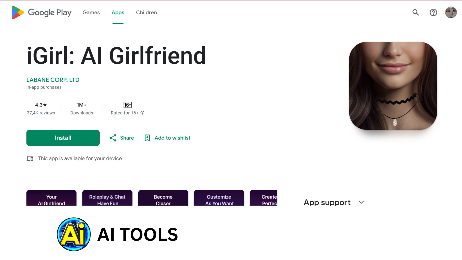 Girlfriend AI App