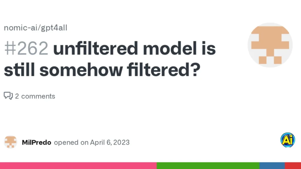 Types of Unfiltered Models