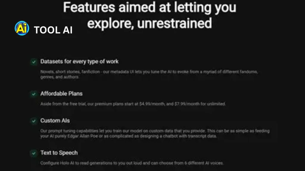 Holo AI: 7 Powerful Reasons Writers Love This Tool Key Features of Holo AI