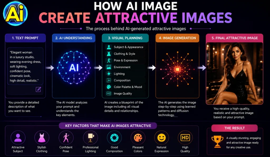How AI Image  Create Attractive Images 