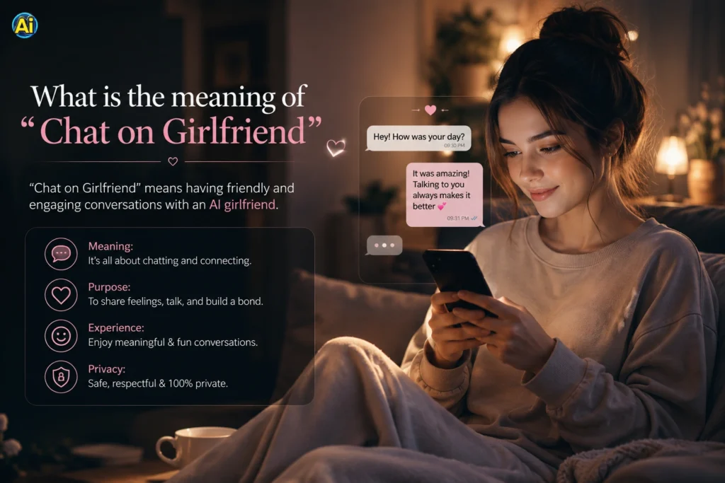 What is the meaning of “Chat on Girlfriend”?